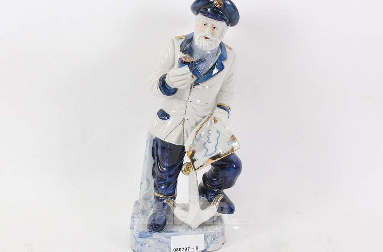 Porz.-Figur "Kapitän"