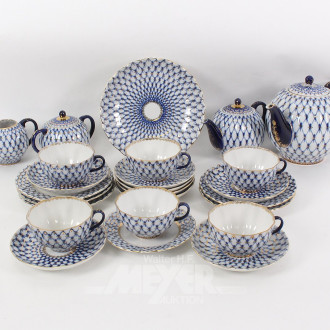 Porzellan Tee-Service