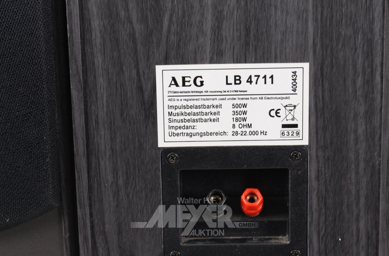 2 Paar Standlautsprecher