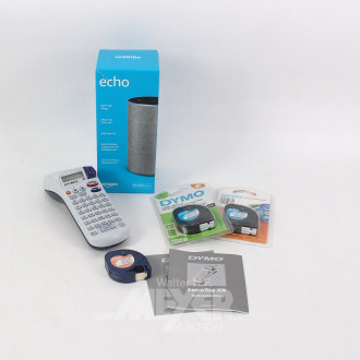 Amazon Echo 2. Gen. & 1 Labeldrucker DYMO LetraTagXR