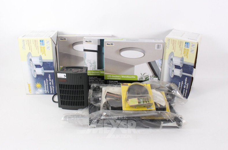 Posten Lampen u. Hausrat: