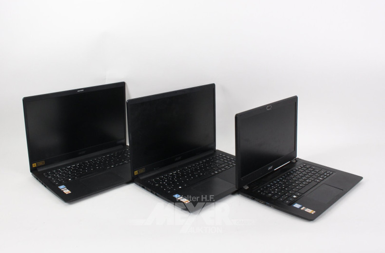 6 Posten Laptops und Notebooks