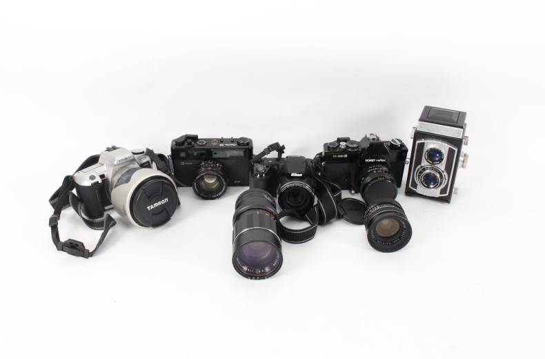 Posten Fotokameras (analog u. digital)