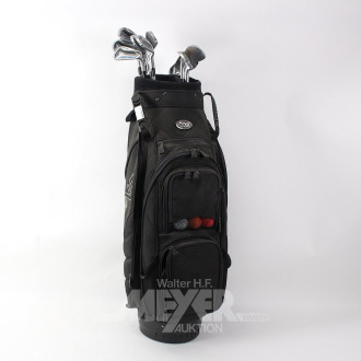 Golf-Bag mit 11 Golfschlägern