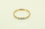 Bandring mit 7 Brillanten