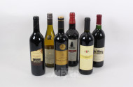 6 Flaschen Rot und Weißwein