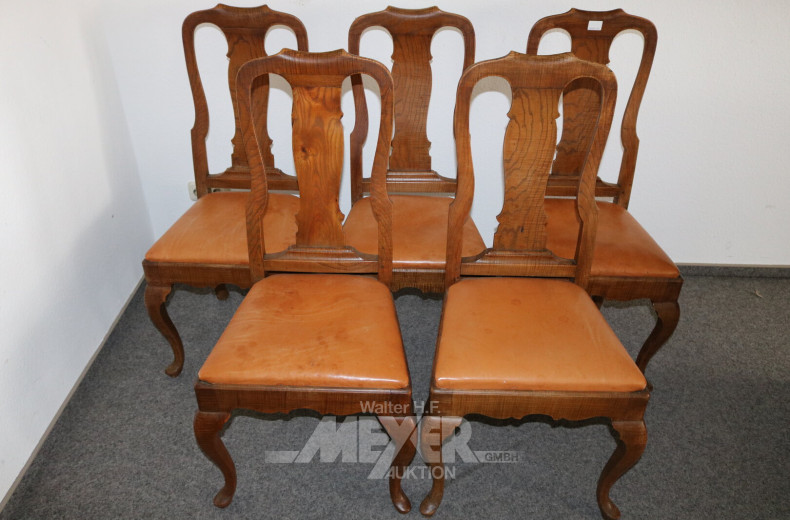 5 Hochlehnstühle