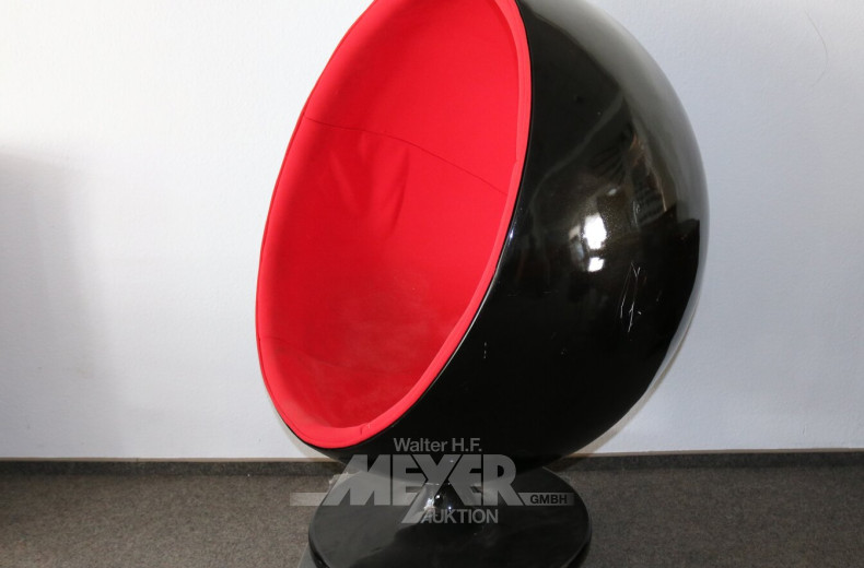 Ballon-Sessel / Ball Chair-Drehsessel
