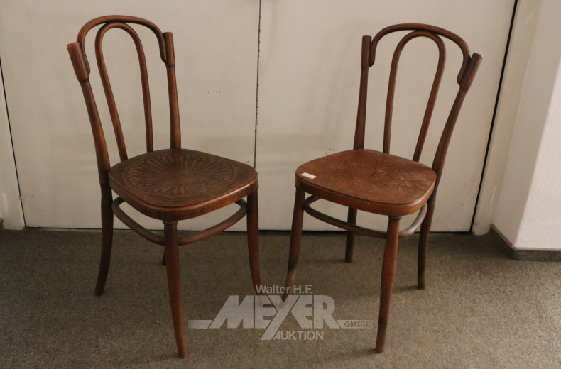 2 Kaffeehausstühle