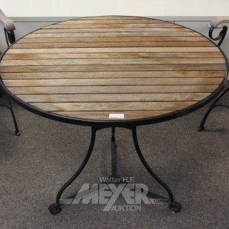 runder Gartentisch