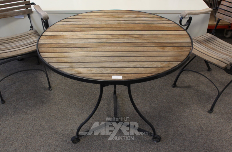 runder Gartentisch