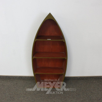 kleines Regal in Bootsform