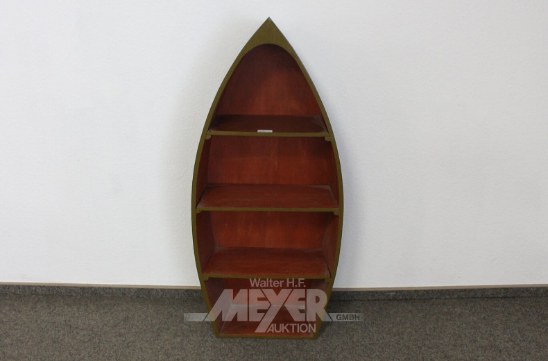 kleines Regal in Bootsform