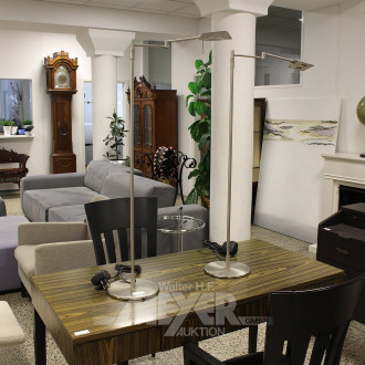 Paar Schreibtischlampen