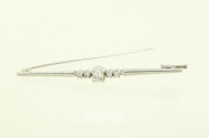 Stabbrosche mit 5 Brillanten