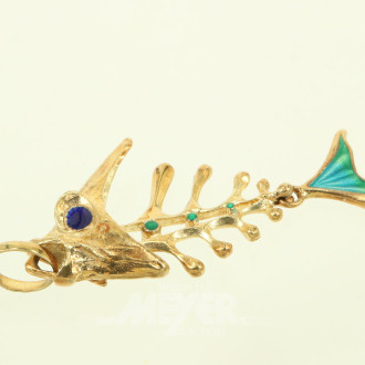 Kettenanhänger "Fisch" (beweglich)