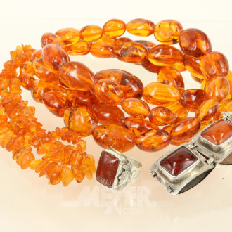 Posten Bernsteinschmuck: Armband, Ketten, Ring