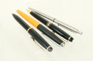 4 Schreibgeräte, u.a. MONTBLANC