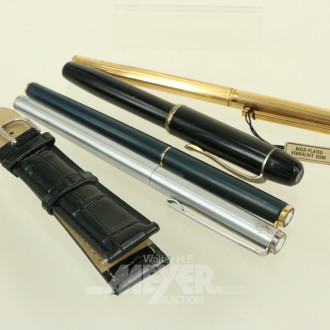 4 versch. Schreibgeräte