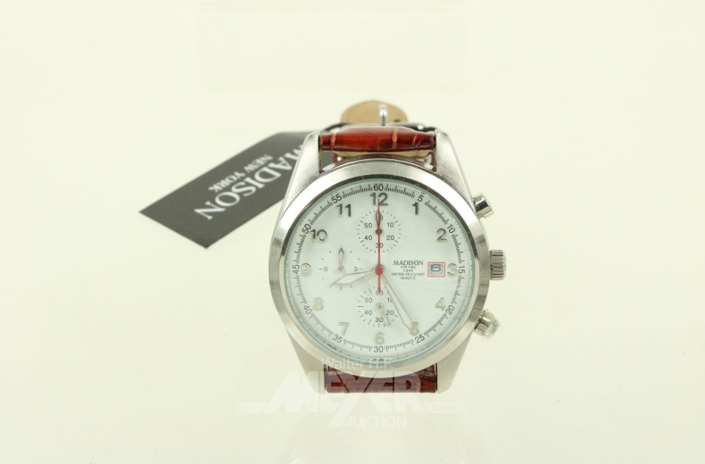 Herrenarmbanduhr, neuwertig