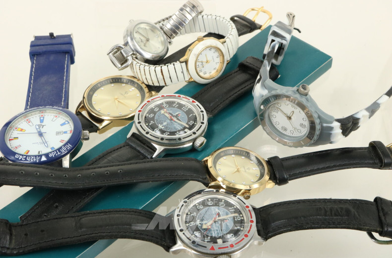 Konvolut Armbanduhren, versch. Hersteller