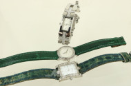 3 versch. Damenarmbanduhren
