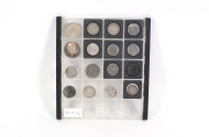 Konvolut versch. Münzen in Hartplastik-Hülle