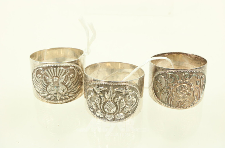 3 kl. Serviettenringe