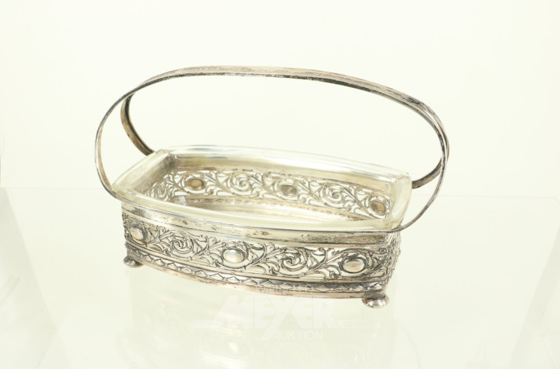 Konfektschale, Silber