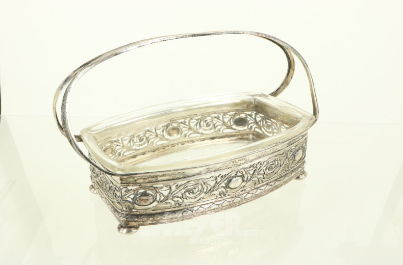 Konfektschale, Silber