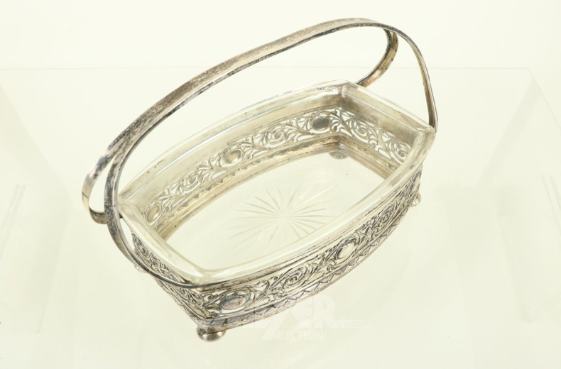 Konfektschale, Silber