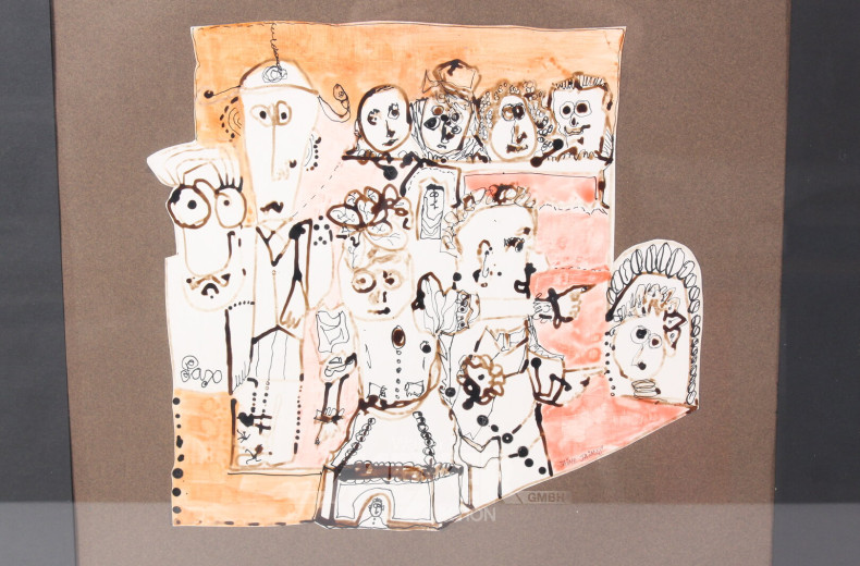 Druck "Personengruppe" nach Jaime James