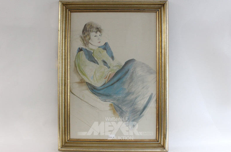 Bild "Portrait of Celia Wearing"