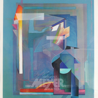 mod. Farbserigrafie "Fetisch" 1991