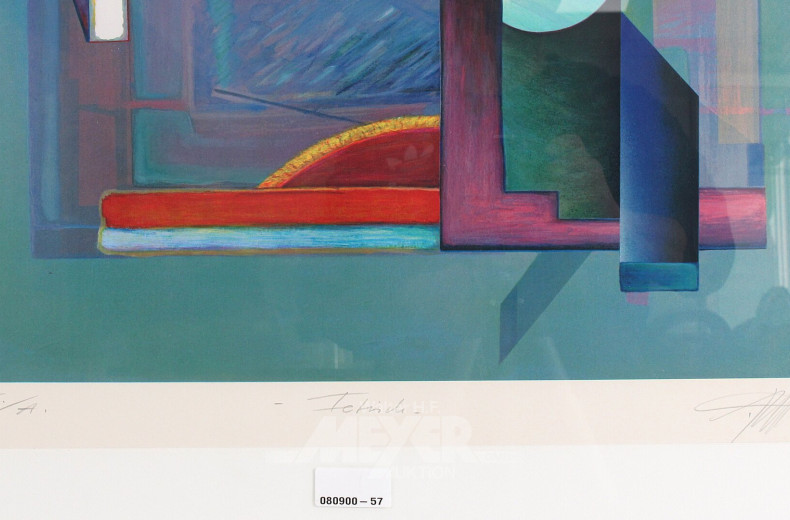 mod. Farbserigrafie "Fetisch" 1991