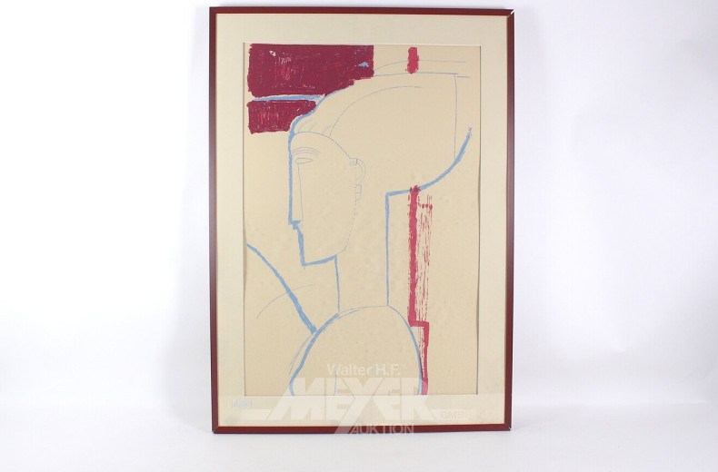 Kunstdruck 'Testa Scultorea'