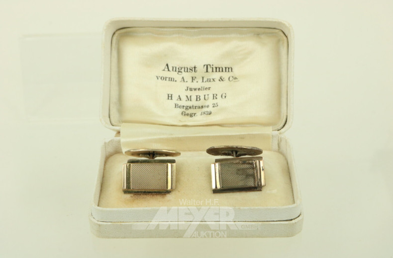 Paar Manschettenknöpfe