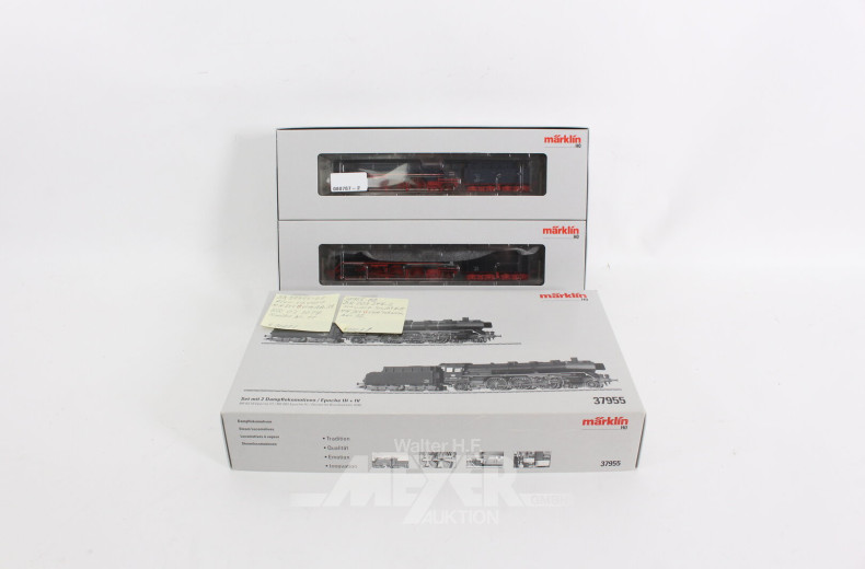 Set mit 2 Dampflokomotiven