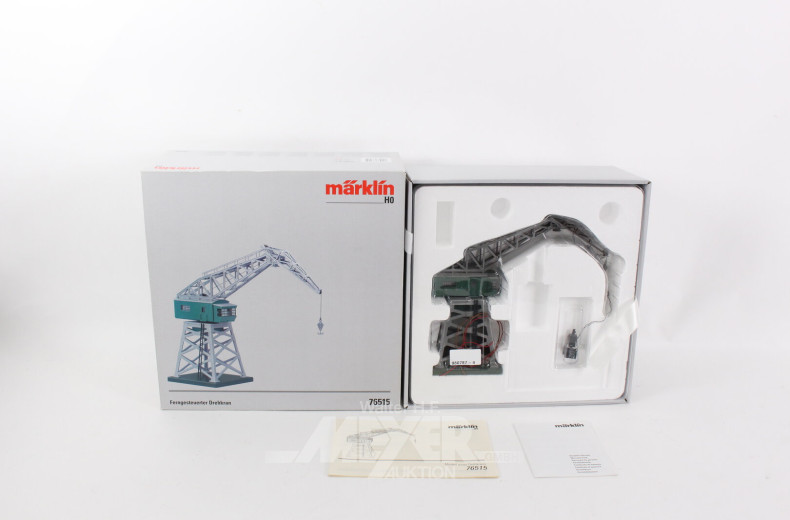 Ferngesteuereter Drehkrahn