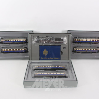 Set 4-tlg. "Hofzug Kaiser Wilhelm II"