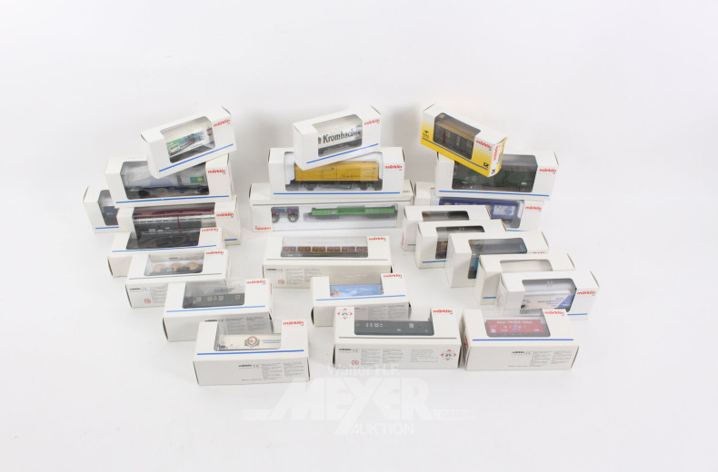 Posten Güterwaggons, ca. 23 Stück