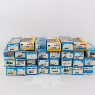 Posten  div. Güterwaggons,  ca. 30 Stück