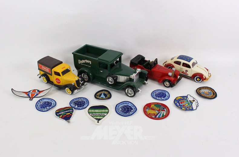 9 versch. Modell-Autos  und Flugzeuge