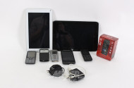 kl. Posten div. alte Handys sowie 2 Tablets