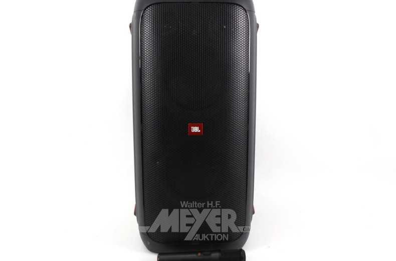 Soundbox 'Party Box  310' mit Mikrofon u. Adapter