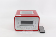 CD/MP3-Radio, rot