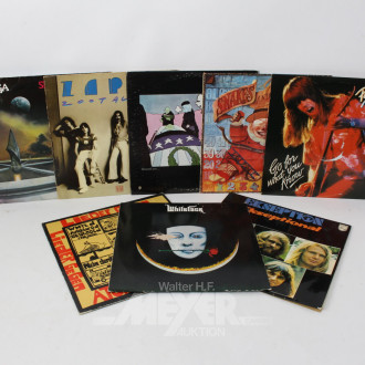 Schallplatten-Sammlung, ca. 350 Stück,  u.a. Rock und  Jazz