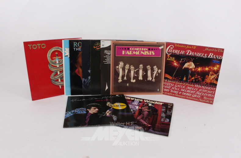 Posten LP`s : Klassik, Pop,  ca. 110 Stück