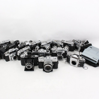 Posten Kamera´s, ca. 17 Stück