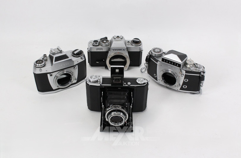 Posten Kamera´s, ca. 17 Stück